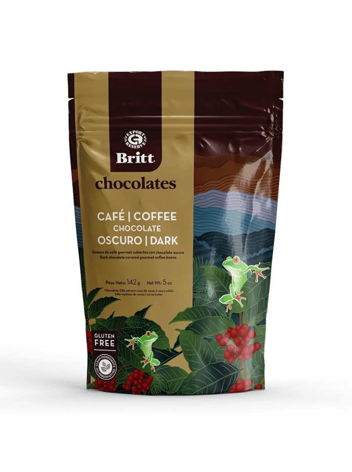DARK CHOCOLATE COVERED COFFEE BEANS