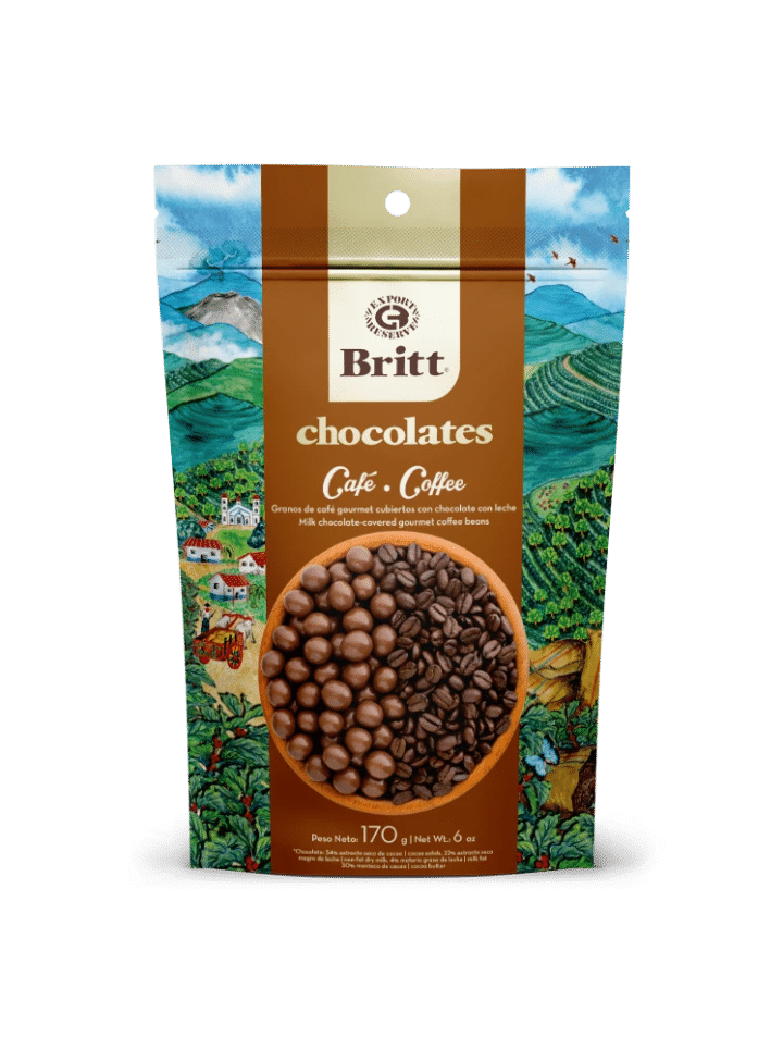 MILK CHOCOLATE COVERED COFFEE BEANS
